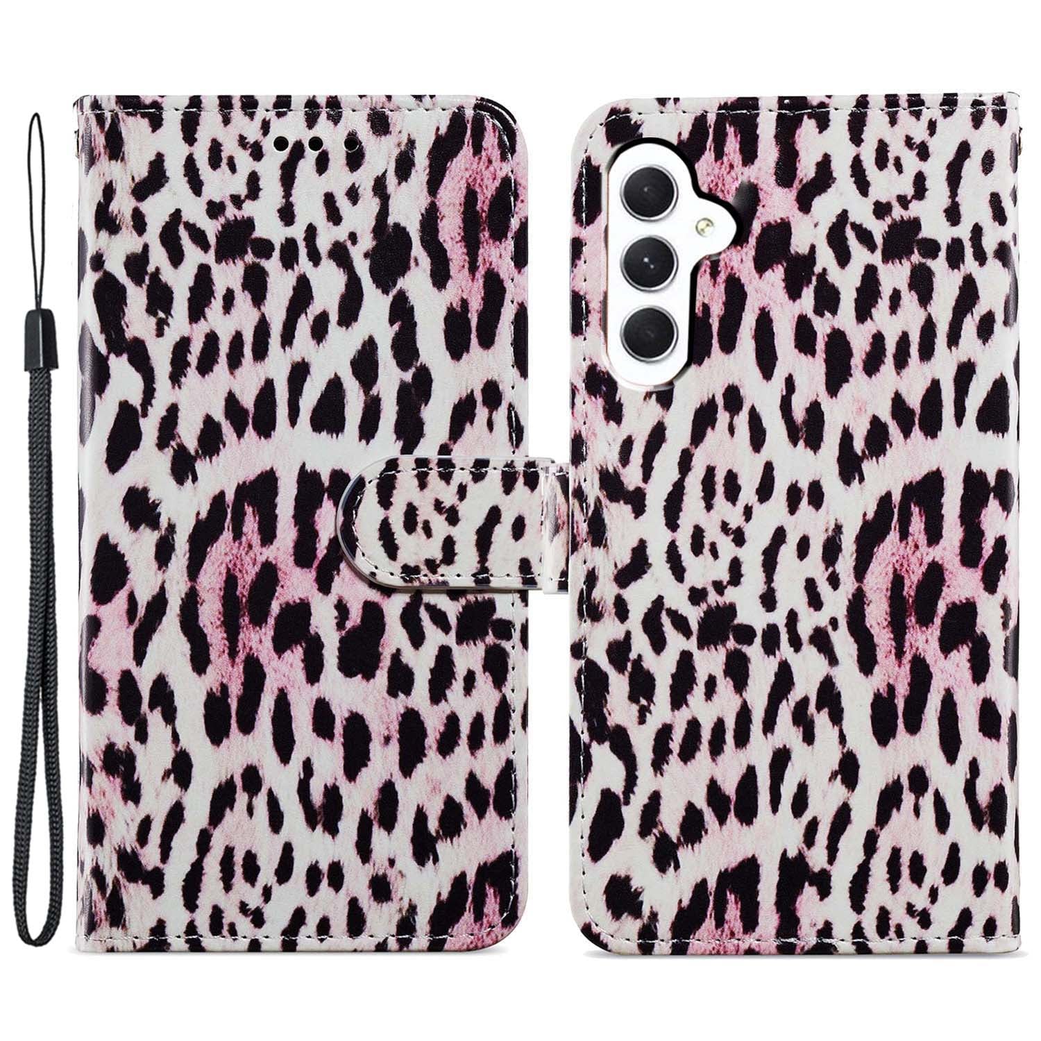 For Samsung Galaxy A25 5G PU Leather Pattern Printing Phone Case Stand Flip Wallet Cover with Strap For Samsung Galaxy A25 5G PU Leather Pattern Printing Phone Case Stand Flip Wallet Cover with Strap